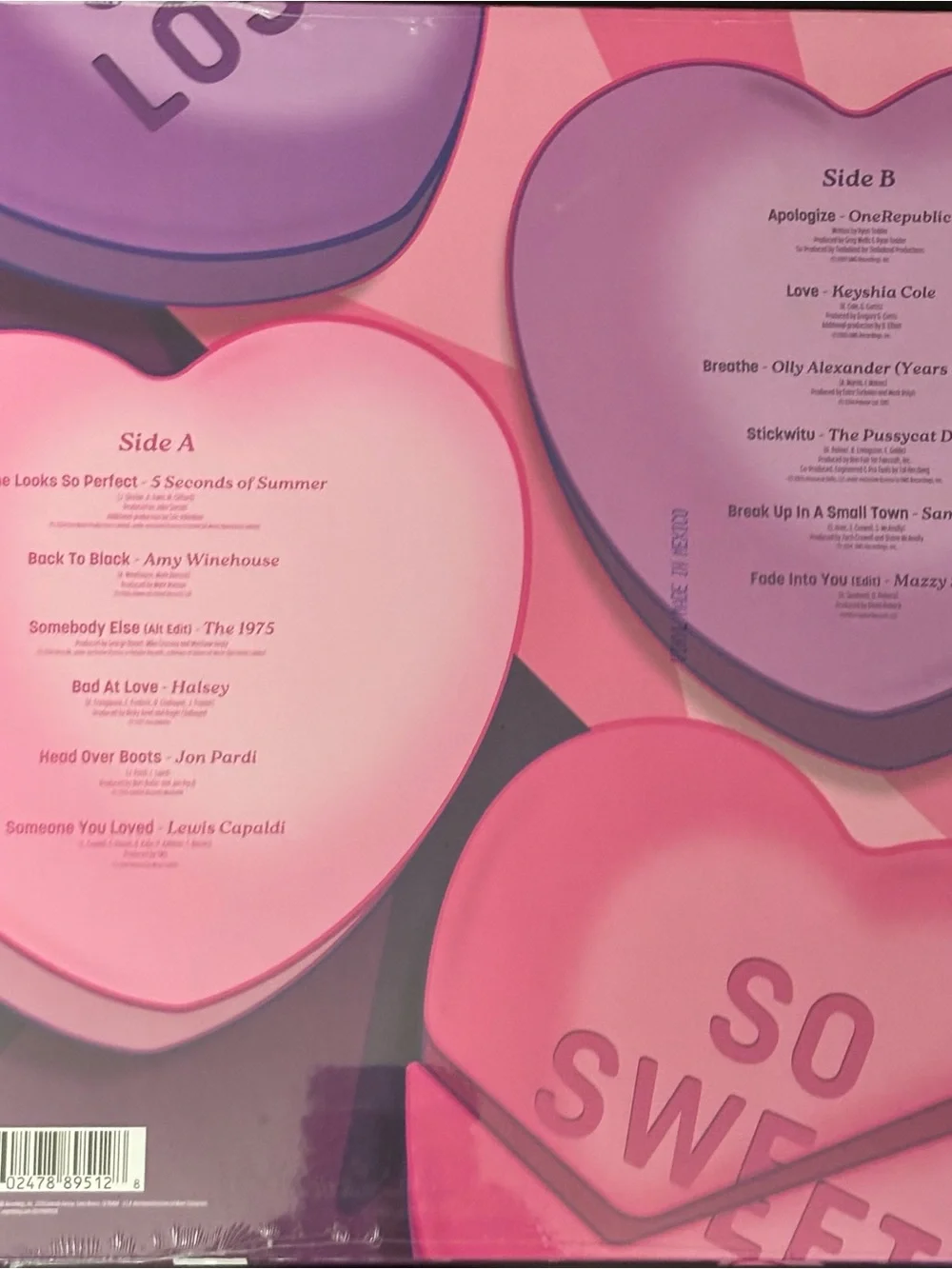 Sweet & Sour Setlist Vinyl LP Target Exclusive Pink Limited Edition Compilation